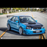 Aeroflow Dynamics - Front Bumper Canards V2 - (04-05 WRX / 04-05 STi)