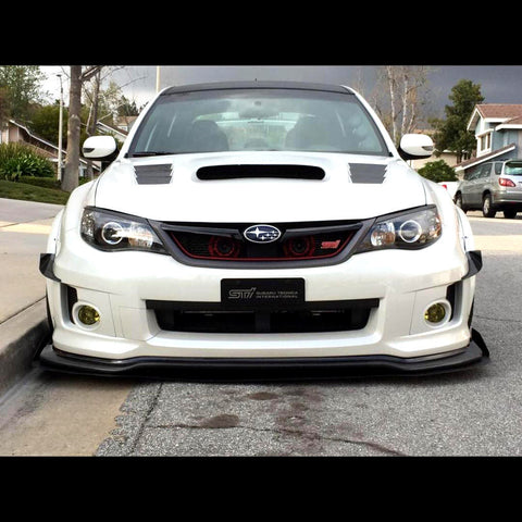 Aeroflow Dynamics - Front Bumper Canards V3 (11-14 WRX / 08-14 STi)